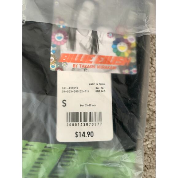 Takashi Murakami x Billie Eilish UNIQLO Photo Print T Shirt Unisex Small - Picture 2 of 3